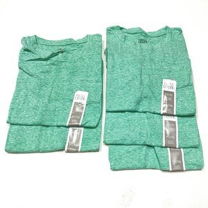 NWT Boys M 7/8 Green Short Sleeve T-Shirt 100% Cotton Falls Creek Lot Of 5